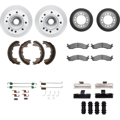 DYNAMIC FRICTION COMPANY - 4514-54199 - Geospec Rotors with 5000 Advanced Brake Pads pa1