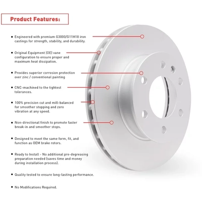 DYNAMIC FRICTION COMPANY - 4514-59010 - Rear Disc Brake Kit pa1