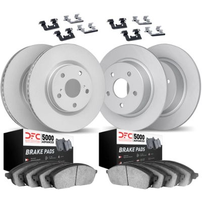 DYNAMIC FRICTION COMPANY - 4514-59015 - Rear Disc Brake Kit pa1