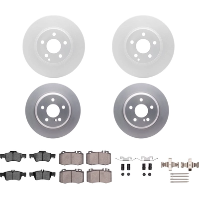 DYNAMIC FRICTION COMPANY - 4514-63066 - Rear Disc Brake Kit pa1
