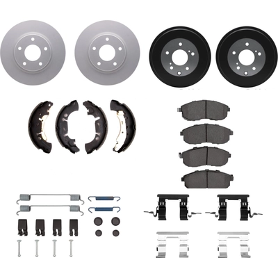 DYNAMIC FRICTION COMPANY - 4514-67076 - Rear Disc Brake Kit pa1