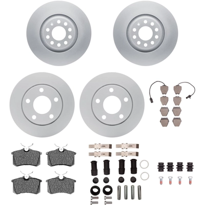 DYNAMIC FRICTION COMPANY - 4514-73009 - Front and Rear Brake Kit pa9