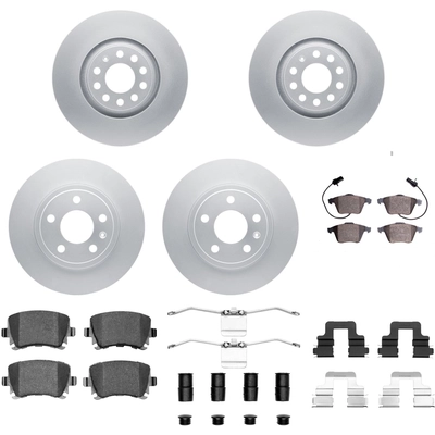 DYNAMIC FRICTION COMPANY - 4514-73028 - Front and Rear Brake Kit pa7