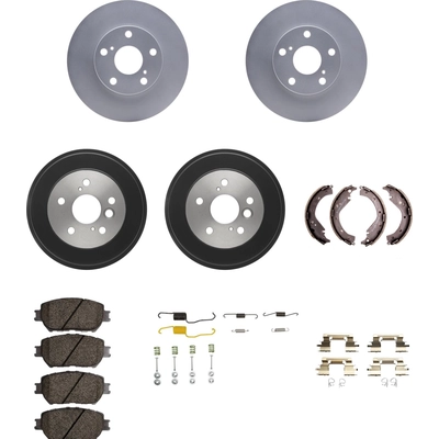 DYNAMIC FRICTION COMPANY - 4514-76091 - Rear Disc Brake Kit pa8