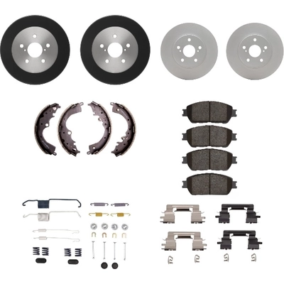 DYNAMIC FRICTION COMPANY - 4514-76093 - Rear Disc Brake Kit pa2