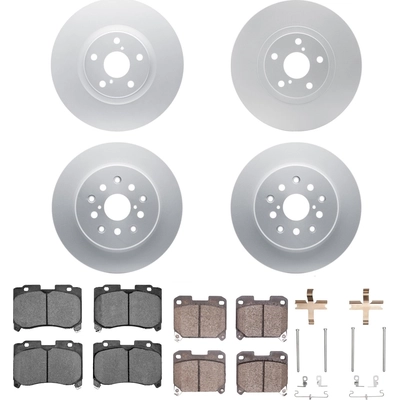 DYNAMIC FRICTION COMPANY - 4514-76106 - Rear Disc Brake Kit pa1
