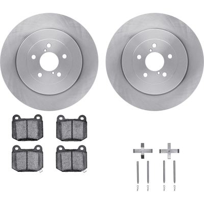 DYNAMIC FRICTION COMPANY - 6312-13030 - Rear Disc Brake Kit pa2
