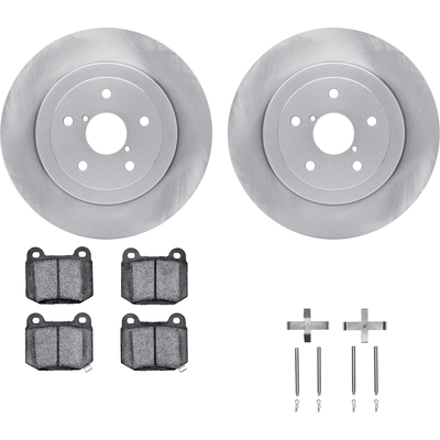 DYNAMIC FRICTION COMPANY - 6312-13031 - Rear Disc Brake Kit pa1