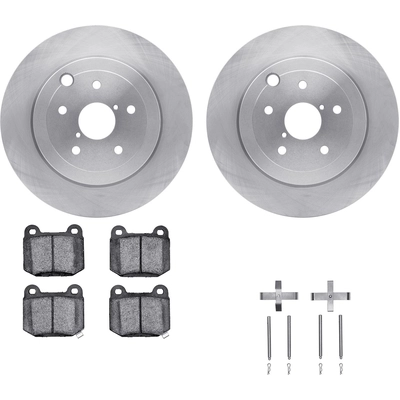 DYNAMIC FRICTION COMPANY - 6312-13032 - Rear Disc Brake Kit pa1