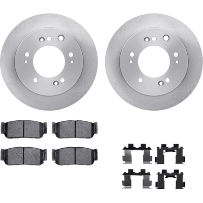 DYNAMIC FRICTION COMPANY - 6312-21019 - Rear Disc Brake Kit pa1