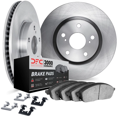 DYNAMIC FRICTION COMPANY - 6312-31110 - Rear Disc Brake Kit pa1