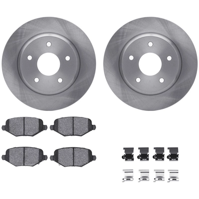 DYNAMIC FRICTION COMPANY - 6312-40099 - Rear Disc Brake Kit pa1