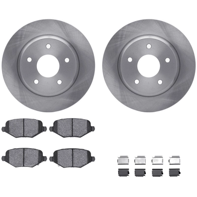 DYNAMIC FRICTION COMPANY - 6312-40100 - Rear Disc Brake Kit pa1