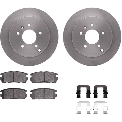 Rear Disc Brake Kit by DYNAMIC FRICTION COMPANY - 6312-47061 pa1