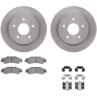 DYNAMIC FRICTION COMPANY - 6312-48035 - Rear Brake Kit pa1