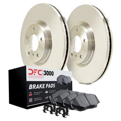 DYNAMIC FRICTION COMPANY - 6312-54130 - Rear Disc Brake Kit pa1