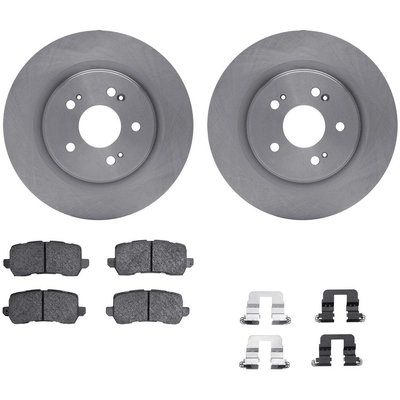 DYNAMIC FRICTION COMPANY - 6312-59099 - Rear Disc Brake Kit pa1