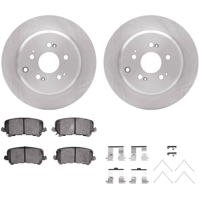Rear Disc Brake Kit by DYNAMIC FRICTION COMPANY - 6312-59102 pa1