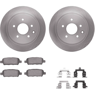 Rear Disc Brake Kit by DYNAMIC FRICTION COMPANY - 6312-67099 pa1