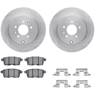 DYNAMIC FRICTION COMPANY - 6312-80070 - Rear Disc Brake Kit pa1