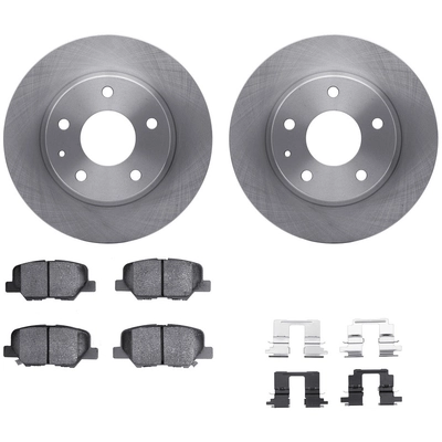 DYNAMIC FRICTION COMPANY - 6312-80078 - Rear Disc Brake Kit pa1