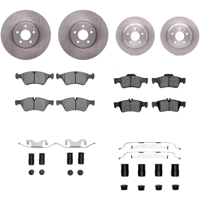 DYNAMIC FRICTION COMPANY - 6314-63125 - Rotor & Brake Pad Kit pa1