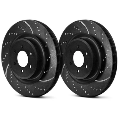 EBC BRAKE - S5KR1662 - Super Street Dimpled and Slotted Rear Brake Kit pa2