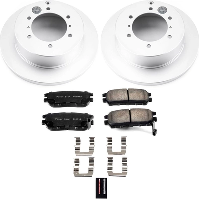 Rear Disc Brake Kit by POWER STOP - CRK5022 pa1