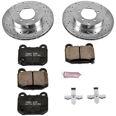 POWER STOP - K156 - Brake Kit without Calipers pa1