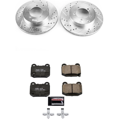 POWER STOP - K156 - Brake Kit without Calipers pa3