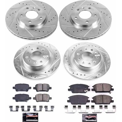 Rear Disc Brake Kit by POWER STOP - K7566 pa1