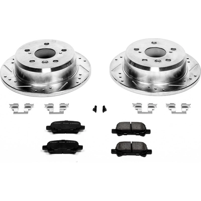 Rear Disc Brake Kit by POWER STOP - KC2417 pa2