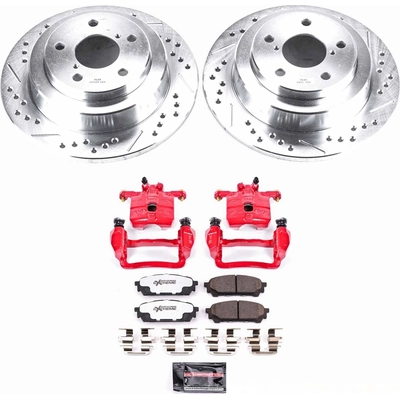 Rear Disc Brake Kit by POWER STOP - KC447-26 pa4
