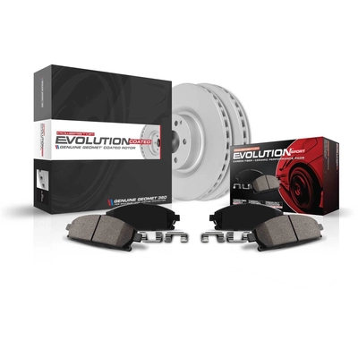 Rear Disc Brake Kit by POWER STOP - CRK7176 pa2