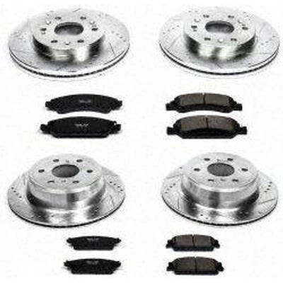 Rear Disc Brake Kit by POWER STOP - K2070 pa2
