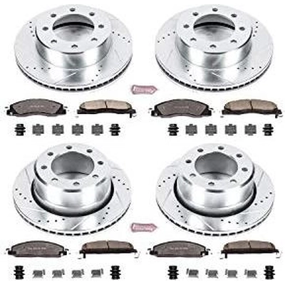 Rear Disc Brake Kit by POWER STOP - K5458-36 pa12
