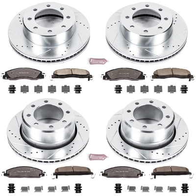 Rear Disc Brake Kit by POWER STOP - K5458-36 pa4
