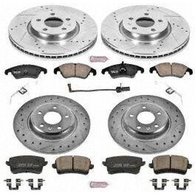 Rear Disc Brake Kit by POWER STOP - K6134 pa2