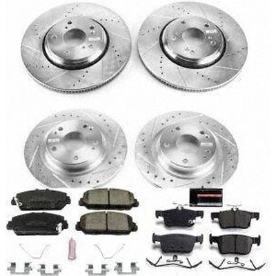Rear Disc Brake Kit by POWER STOP - K7935 pa4