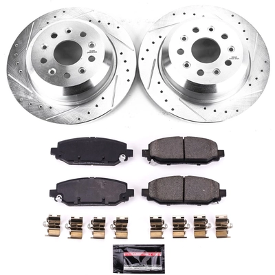 Rear Disc Brake Kit by POWER STOP - K7942 pa2