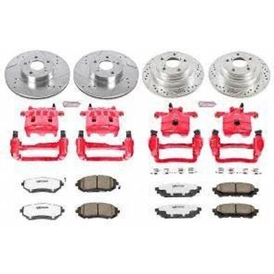 Rear Disc Brake Kit by POWER STOP - KC1127-26 pa2