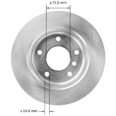BENDIX GLOBAL - PRT5924   - Brake Rotor pa2