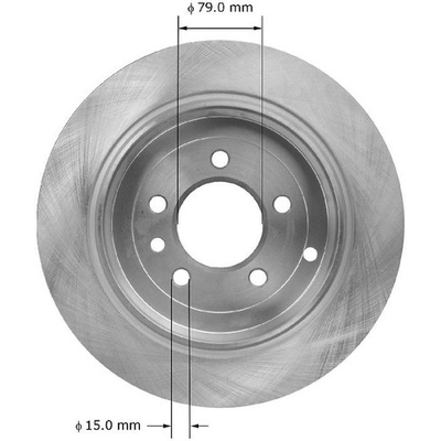 BENDIX GLOBAL - PRT5947 - Disc Brake Rotor pa2