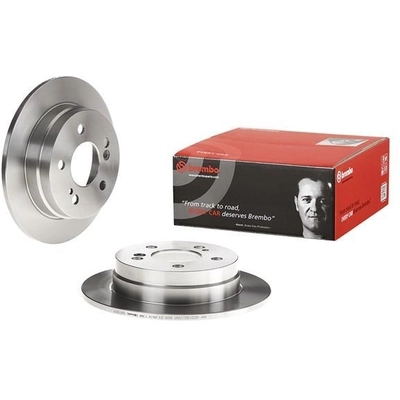 Rear Disc Brake Rotor by BREMBO - 08.4738.14 (1 Qty) pa4
