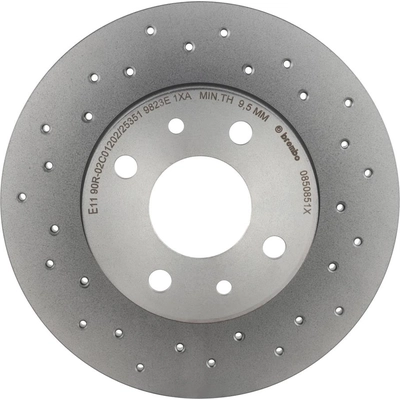Rear Disc Brake Rotor by BREMBO - 08.5085.1X (1 Qty) pa2