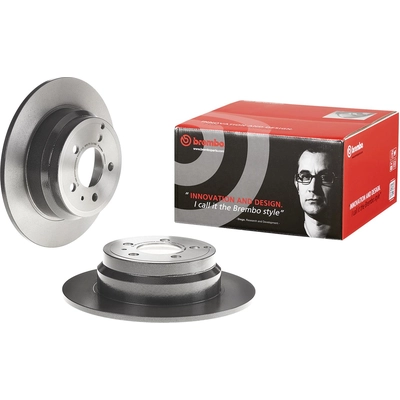 Rear Disc Brake Rotor by BREMBO - 08.5569.21 (1 Qty) pa25