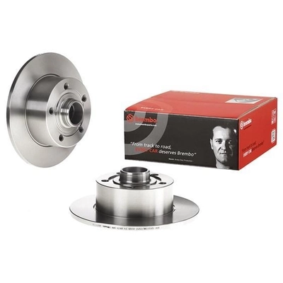 Rear Disc Brake Rotor by BREMBO - 08.6911.14 (1 Qty) pa7