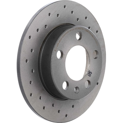 Rear Disc Brake Rotor by BREMBO - 08.7165.1X (1 Qty) pa1