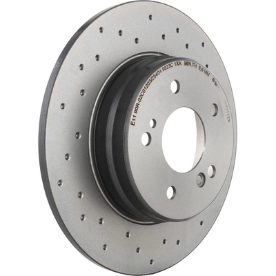 Rear Disc Brake Rotor by BREMBO - 08.7211.2X (1 Qty) pa1