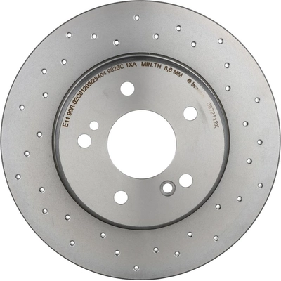 Rear Disc Brake Rotor by BREMBO - 08.7211.2X (1 Qty) pa2